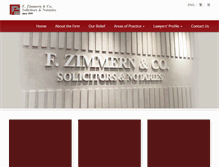 Tablet Screenshot of fzimmern.com.hk